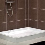 Shower Dikdörtgen Monoblok 80x90 cm Duş Teknesi