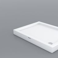 Shower Dikdörtgen Monoblok 90x100 cm Duş Teknesi