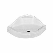 Shower Milet 100x100 cm Oval Oturmalı Duş Teknesi