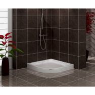 Shower Oval Monoblok 70x70 cm Duş Teknesi