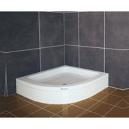 Shower Oval Panelli 130x130 cm Duş Teknesi