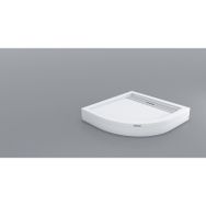 Shower Oval Panelli 90x90 cm Duş Teknesi