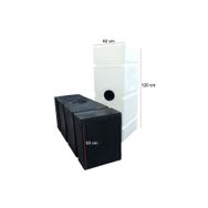 Shuivan 275 lt 120x40x55 cm Karavan Su Deposu