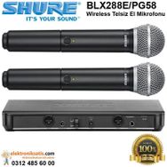 Shure BLX288E-PG58 El Mikrofonu