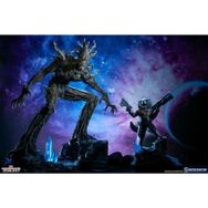 Sideshow Collectibles Groot & Rocket Racoon Premium Format Figure