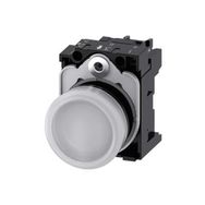 Siemens 3SU1102-6AA60-1AA0 Beyaz 24VAC/Dc Led Sinyal Lambası