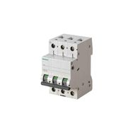 Siemens 5SL4306-7 3 Fazlı 6A C Tipi (Yavaş Karakterli) 6kA Anahtarlı Otomatik Sigorta