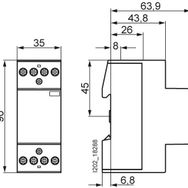 Siemens 5TT5831-0 3NO 1NC 25A Insta Kontaktör
