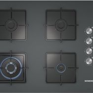 Siemens EO7C9HO12O Magnet Silver 67 cm Cam Ankastre Ocak Gri
