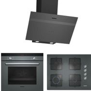 Siemens HB234FEH2T - LC64KPJ70 - EO7C9PO12O Gri 3'lü Ankastre Set
