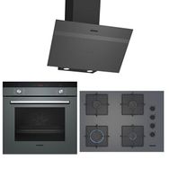 Siemens HB234FEH2T - LC64KPJ70T - EO6C8PP30O Gri 3'lü Ankastre Set