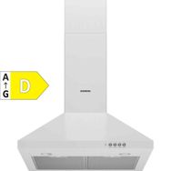 Siemens LC64PCC20T D Sınıfı 3 Kademeli Mekanik Duvar Tipi Davlumbaz Beyaz