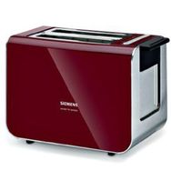 Siemens TT86104 860 W 5 Programlı 2 Dilim Hazneli Ekmek Kızartma Makinesi Kırmızı