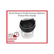 Siemens WM12T480TR/20 Çamaşır Makinesi Pompa Filtre Kapağı