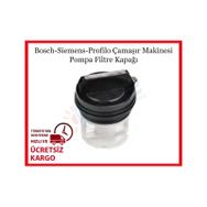 Siemens WM14T480TR/07 Çamaşır Makinesi Pompa Filtre Kapağı