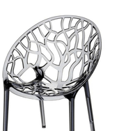Siesta Crystal Gri Sandalye