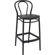 Siesta Victor Siyah 75 cm Bar Taburesi