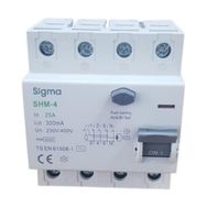 Sigma 4X25A 300MA 5'li Kaçak Akım Rölesi