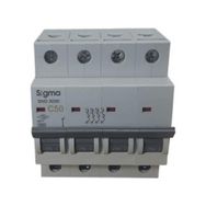 Sigma 4X50A C/3KA W 3'lü Otomatik Sigorta