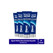 Signal 4x75 ml White Now Original Anında Beyazlatıcı Diş Macunu