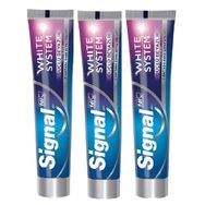 Signal White System Güçlü Beyazlık 3x75 ml Diş Macunu