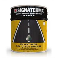 Signatekma RAL-6001 Signawall Alkid Esaslı 25 kg Yeşil Bordür ve Kolon Boyası