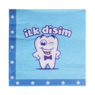 Sihirli Parti İlk Dişim Çıktı Erkek Peçete