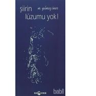 Şiirin Lüzumu Yok ! - Yılmaz Öner