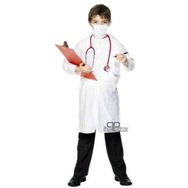 Şık Tasarım Çocuk Doktor Önlüğü Kız Erkek Uyumlu Kostümü