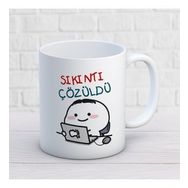 Sıkıntı Çözüldü İki Tarafı Baskılı Kupa