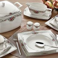 Sıla Lüx Bone Collection 104 Parça Yemek Takımı