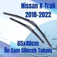 Silbak Nissan X-Trail Xtrail 2018-2022 65x40 cm Ön Cam Silecek Takımı