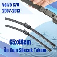 Silbak Volvo C70 2007-2013 65x48 cm Ön Cam Silecek Takımı