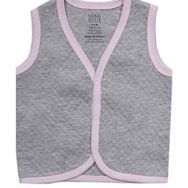 Silk & Blue Pembe Bebek Kapitoneli Yelek