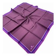 Silk Home 11414-97 Mor Geometrik Desenli Tivil İpek Eşarp
