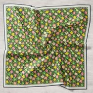 Silk Home 11428-13 Yeşil Karma Desen Tivil İpek Eşarp