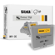Silka 12 Adet Gri Hamur Silgi