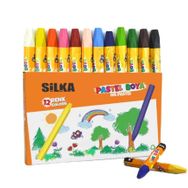 Silka 12 Renk Pastel Boya