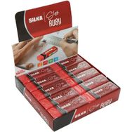 Silka ART.5 Rubby Kırmızı 20'li Öğrenci Silgisi
