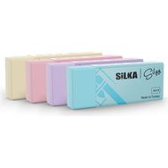Silka Orta Boy 5 Adet Pastel Silgi