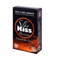 Silky Kiss Maximum Tırtıklı Benekli 12'li Prezervatif