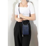 Silver Polo NV1011 Lacivert Lacivert Kadın Askılı Cüzdan