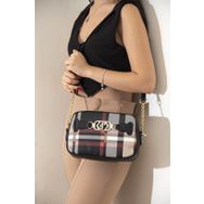 Silver Polo NV1088 Siyah Siyah Kadın Çapraz Çanta