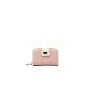 Silver Polo NV874 Pembe Kemik Kadın Cüzdan Kartlık