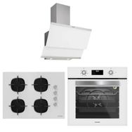 Silverline 3420 Classy 60-CS5429W01-BO6502W02 3'lü Beyaz Ankastre Set