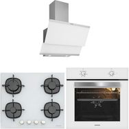 Silverline 3420 Classy - CS5436W01 - BO65E1W01 Beyaz 3'lü Ankastre Set