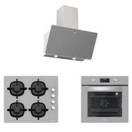 Silverline 3457 Soho 60 - CS5343S01 - BO6502S02 3'lü Gri Ankastre Set