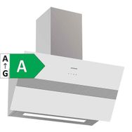 Silverline 3472 Bold 80 cm A Sınıfı Dokunmatik Duvar Tipi Cam Davlumbaz Beyaz