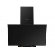 Silverline 3481 Flam Siyah 60 cm Cam Davlumbaz