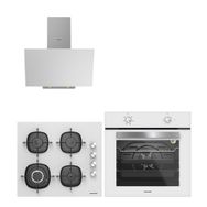 Silverline BO6501W01-3481 Beyaz-CS5629W01 Ankastre Set